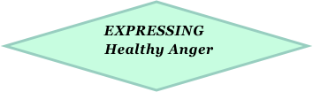 
EXPRESSING 
             Healthy Anger