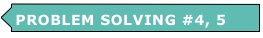 PROBLEM SOLVING #4, 5